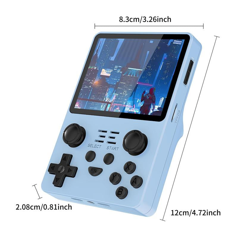 POWKIDDY Handheld Game Console, 1 Count 3.5 Inch IPS HD Screen Game Console, Rechargeable Portable Gaming Console, Gaming Console for Home & Travel, Game Peripherals, Gaming Stuff, Gaming Set, Gaming Products