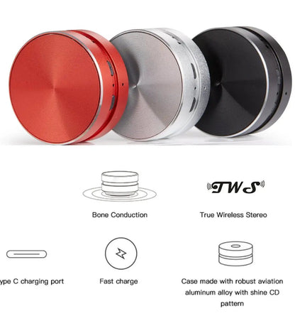 Mobile Phone Wireless Bluetooth Compact Mini Bone Conduction Speaker Hummingbird Speaker